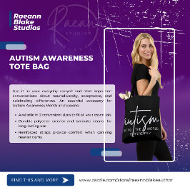 Autismus-Bewusstseinsbildung Tote Tag Tasche