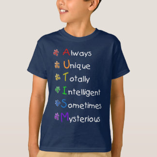 Autismus-Bewusstseinsexklusivprodukte! T-Shirt