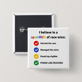 Autismus-Bewusstseinsmonat-Marathon autistischer L Button