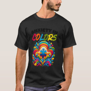 Autismus-Bewusstseinsmonat-Puzzleteil Autismus-Ang T-Shirt