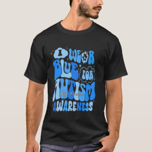 Autismus Bow ich trage Blau für mein Nichte T-Shirt