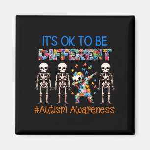 Autismus Brauchbarkeit - Skelett Abbben Autistisch Magnet