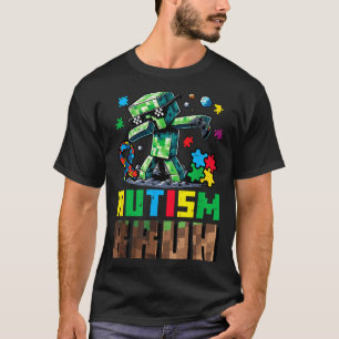 Autismus bruh dab asd bewusstsein gamer jungen kin T-Shirt
