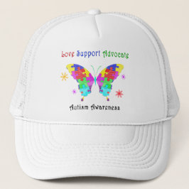 Autismus Butterfly Truckerkappe