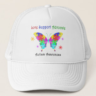 Autismus Butterfly Truckerkappe