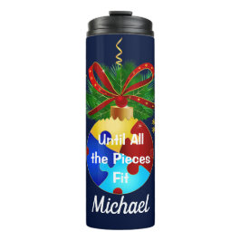 Autismus Christmas Bauble Thermosbecher