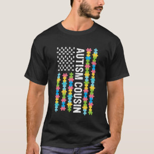 Autismus-Cousin-Bewusstsein für Ich bin ein stolze T-Shirt