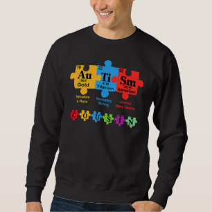 Autismus Cousin Matching Autismus Awareness Chemie Sweatshirt
