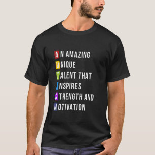 Autismus Definition Autismus-Bewusstseinsmonat Unt T-Shirt