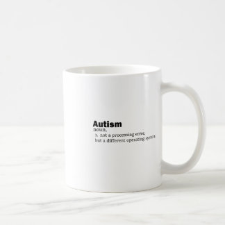 Autismus Definition Es ist keine Behinderung, ande Kaffeetasse