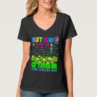 Autismus, der die Welt vom anderen Engel sieht T-Shirt