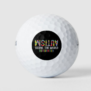 Autismus Die Welt anders sehen Autismusanerkennung Golfball