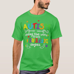 Autismus die Welt aus den verschiedenen Blickwinke T-Shirt