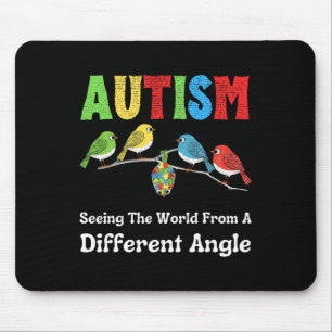 Autismus: Die Welt aus einem anderen Blickwinkel C Mousepad