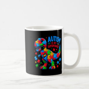 Autismus - Dinosaurier - Puzzle - Bogen - Autismus Kaffeetasse