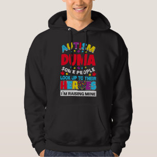 Autismus Duma Leute schauen ihre Helden auf, die M Hoodie