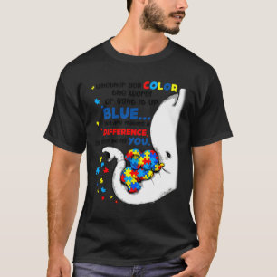 Autismus Elefanten Mama Elefanten Unterschied so B T-Shirt