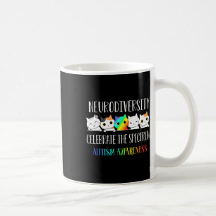 Autismus Embrace Neurovielfalt feiert den Höhepunk Kaffeetasse