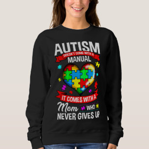 Autismus enthält kein Handbuch, das mit einem Sweatshirt