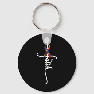 Autismus Faith Cross Autismus Autistic Gifts Autis Schlüsselanhänger
