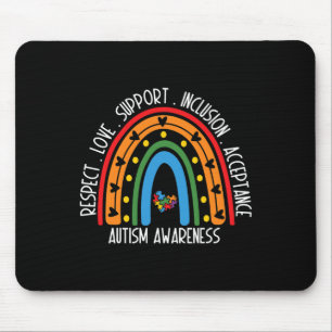 Autismus Frauen Männer Respekt Liebe Unterstützung Mousepad