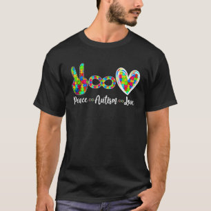 Autismus Friedensliebe Unendlichkeitssymbol Autism T-Shirt