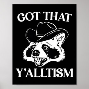Autismus Funny Got, dass Y'alltism Shirt Meme Auti Poster