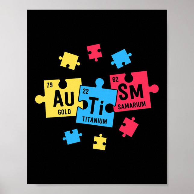 Autismus für Lehrer SPED regelmäßig auftretende Ta Poster (Vorne)