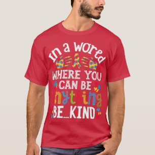 Autismus für Männer Frauen Mädchen Mädchen Kinder T-Shirt
