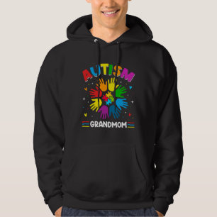 Autismus Großmutter Liebe Autismus Bewusstsein Fam Hoodie
