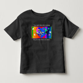 Autismus Hai 3T SCHWARZ Kleinkind T-shirt
