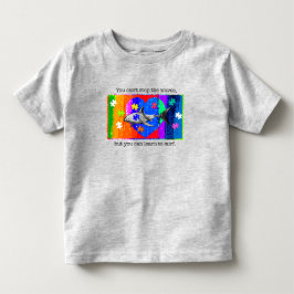 Autismus-Hai 5/6T GRAU Kleinkind T-shirt