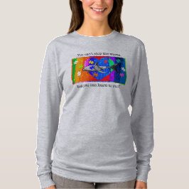 Autismus-Hai FRAUEN GRAU T-Shirt