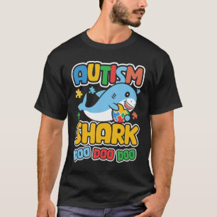 Autismus Hai - Tag der Sensibilisierung T-Shirt