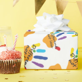 Autismus Hände Anders Nicht Weniger Inklusiver Geb Geschenkpapier