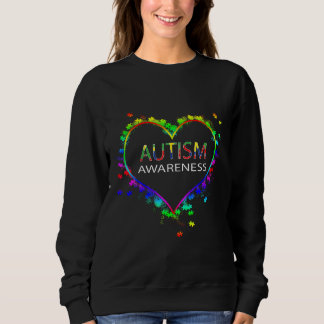 Autismus-Herz-Puzzle Autismus Aufklärung Geschenk Sweatshirt