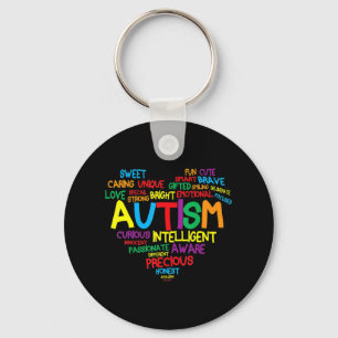Autismus Herzautismus Aufklärung stolz Autismus Ma Schlüsselanhänger