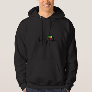 Autismus Herzschlag mit Puzzleteil für Auti Autist Hoodie