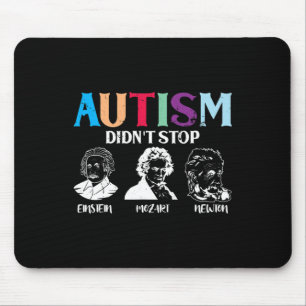 Autismus hinderte berühmte Menschen nicht Autismus Mousepad