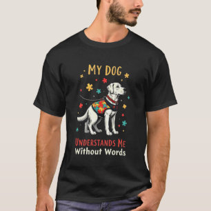 Autismus-Hund-Bewusstsein Einzigartige Bindung Kom T-Shirt
