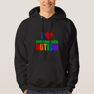 Autismus-I Liebe Jemand mit Autismus neu Hoodie