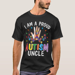 Autismus- Ich bin ein stolzer Autismus-Onkel Hoffn T-Shirt