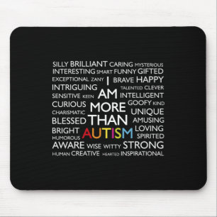 Autismus Ich bin mehr als Autismus Mousepad