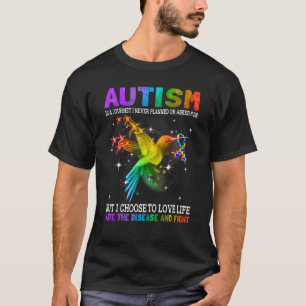 Autismus ist eine Reise, die ich nie geplant oder  T-Shirt