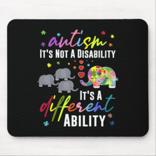 Autismus ist keine Behinderung Es ist eine andere Mousepad