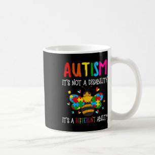 Autismus ist keine Behinderung, sondern eine ander Kaffeetasse