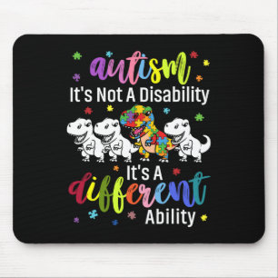 Autismus ist keine Behinderung, sondern eine ander Mousepad