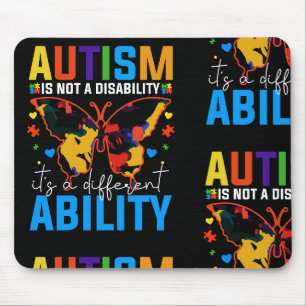 Autismus ist keine Behinderung, sondern eine ander Mousepad