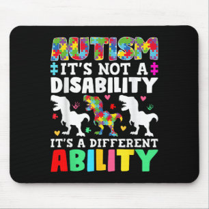 Autismus ist keine Behinderung, sondern eine ander Mousepad