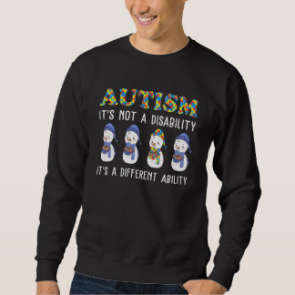 Autismus ist keine Behinderung, sondern eine ander Sweatshirt